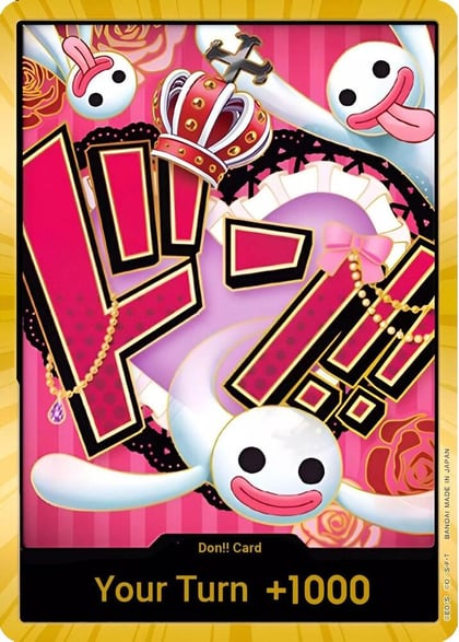 DON!! Card (Perona) (Gold), Premium Booster -The Best- #586886