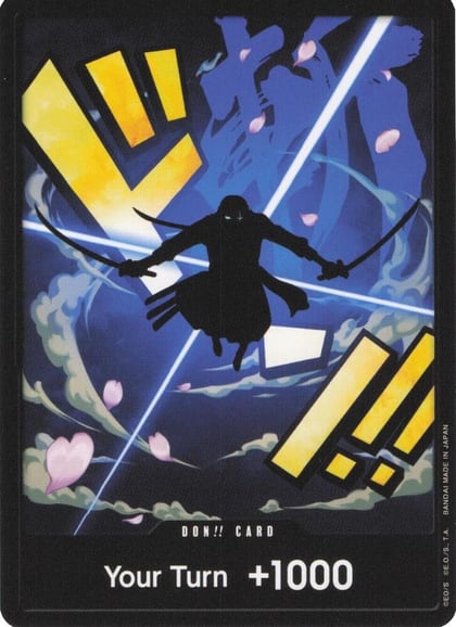 DON!! Card (Zoro), Premium Booster -The Best- #593830