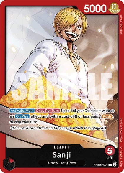 Sanji (PRB01-001), Premium Booster -The Best- PRB01-001