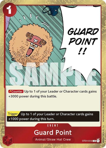 Guard Point (Jolly Roger Foil), Premium Booster -The Best- ST01-014
