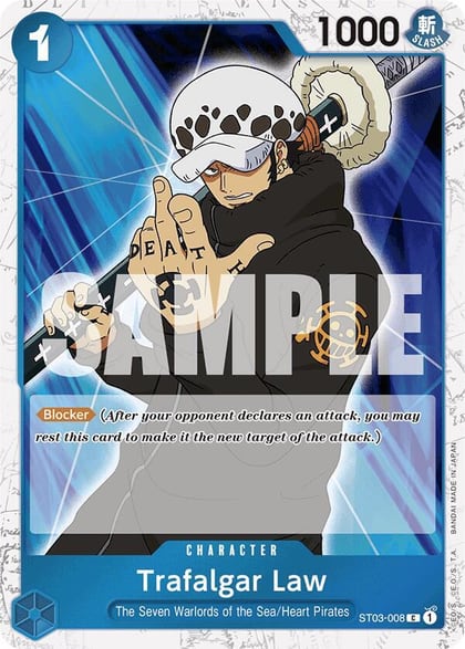 Trafalgar Law (ST03-008) (Jolly Roger Foil), Premium Booster -The Best- ST03-008