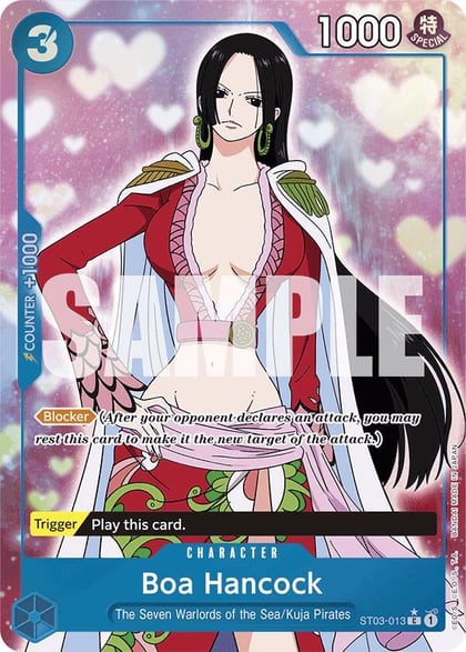 Boa Hancock (ST03-013) (Full Art), Premium Booster -The Best- ST03-013