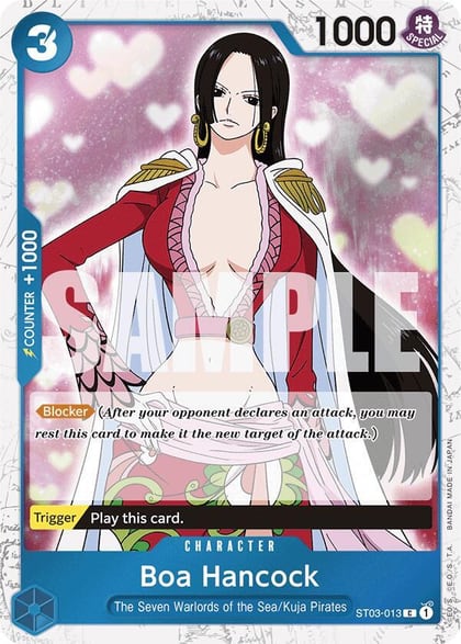 Boa Hancock (ST03-013) (Jolly Roger Foil), Premium Booster -The Best- ST03-013
