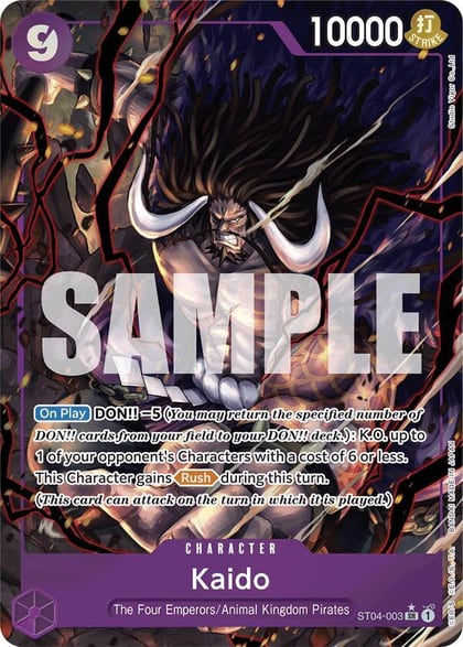 Kaido (ST04-003) (Alternate Art), Premium Booster -The Best- ST04-003