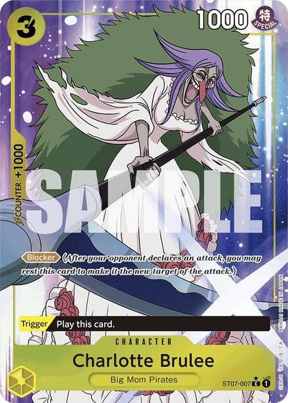 Charlotte Brulee (Full Art), Premium Booster -The Best- ST07-007