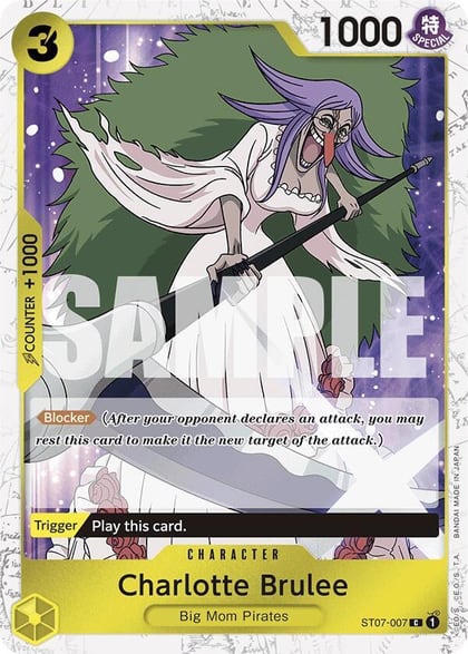 Charlotte Brulee (Jolly Roger Foil), Premium Booster -The Best- ST07-007