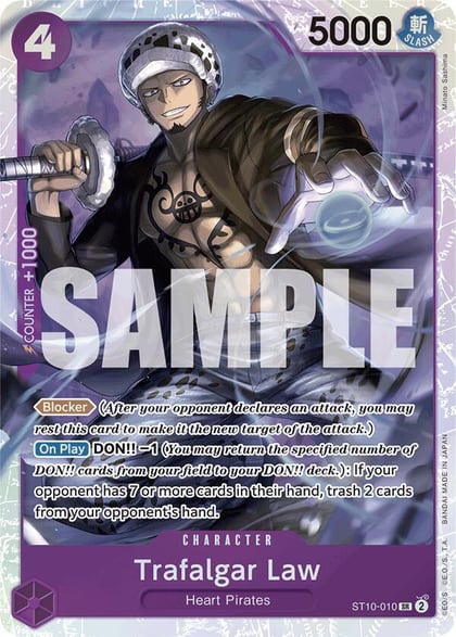 Trafalgar Law (ST10-010) (Reprint), Premium Booster -The Best- ST10-010