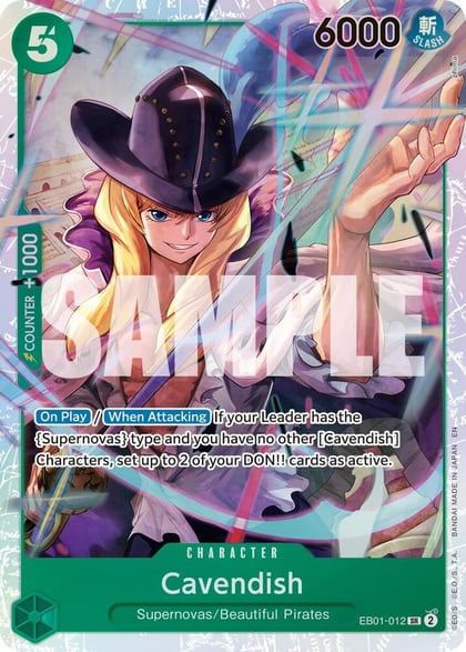 Cavendish - EB01-012 (Reprint), Premium Booster -The Best- Vol. 2 EB01-012