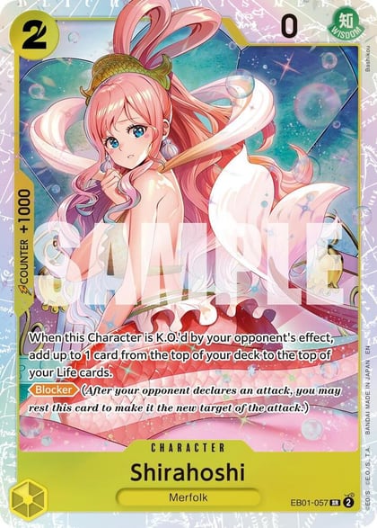 Shirahoshi (Reprint), Premium Booster -The Best- Vol. 2 EB01-057