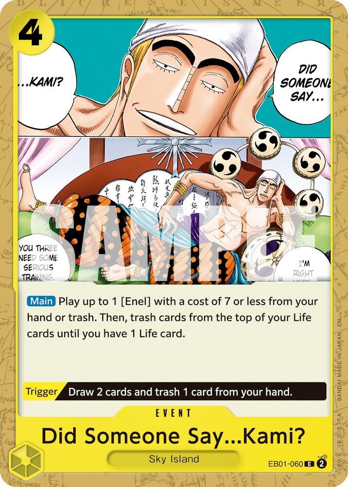 Did Someone Say...Kami? (Reprint), Premium Booster -The Best- Vol. 2 EB01-060