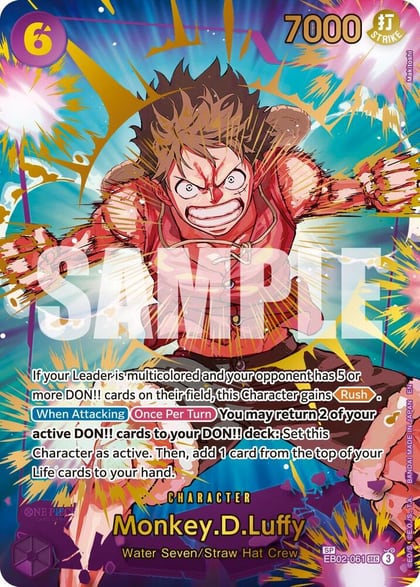 Monkey.D.Luffy - EB02-061 (SP), Premium Booster -The Best- Vol. 2 EB02-061