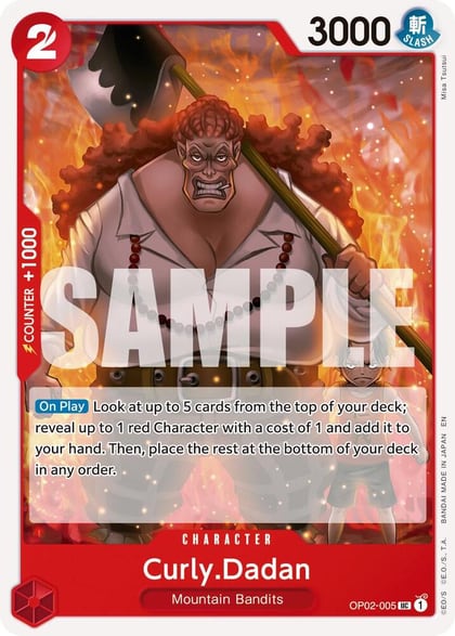 Curly.Dadan (Reprint), Premium Booster -The Best- Vol. 2 OP02-005