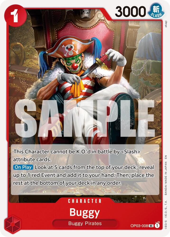Buggy - OP03-008 (Reprint), Premium Booster -The Best- Vol. 2 OP03-008
