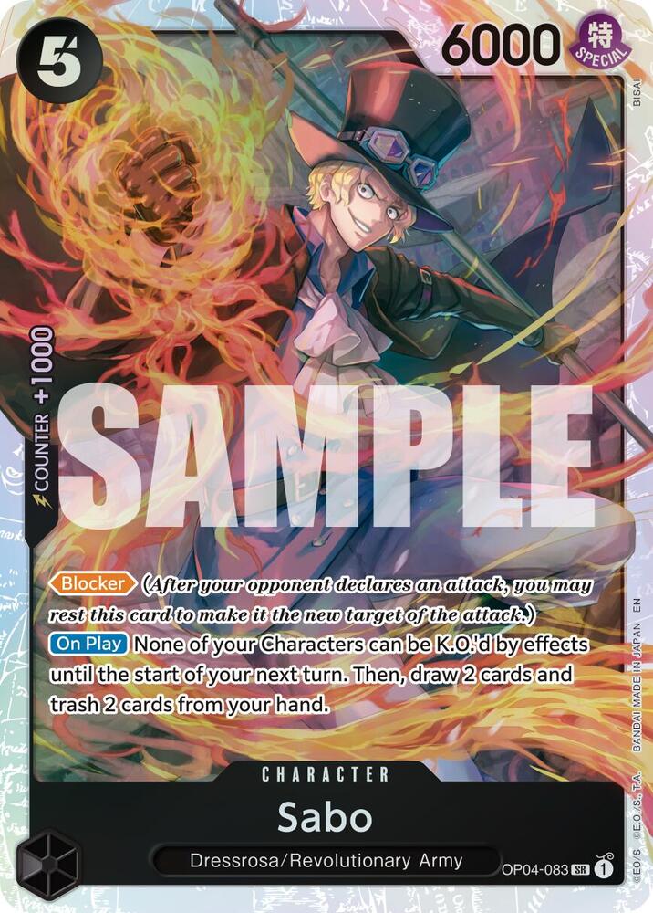Sabo - OP04-083 (Reprint), Premium Booster -The Best- Vol. 2 OP04-083