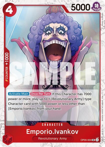 Emporio.Ivankov (Pirate Foil), Premium Booster -The Best- Vol. 2 OP05-004