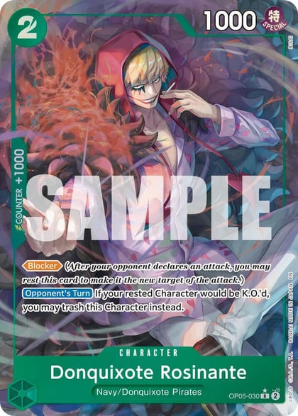 Donquixote Rosinante (Alternate Art), Premium Booster -The Best- Vol. 2 OP05-030