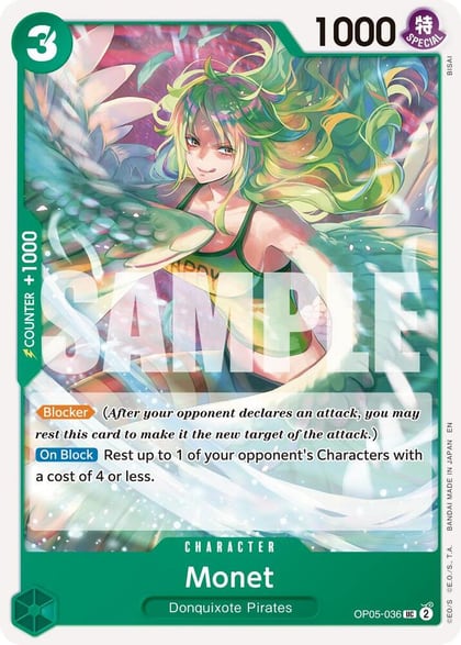 Monet (Reprint), Premium Booster -The Best- Vol. 2 OP05-036