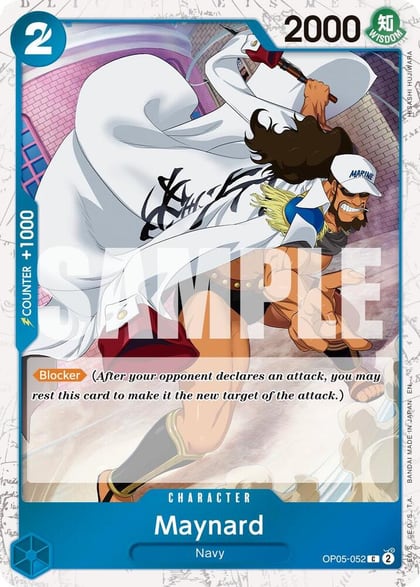 Maynard (Pirate Foil), Premium Booster -The Best- Vol. 2 OP05-052