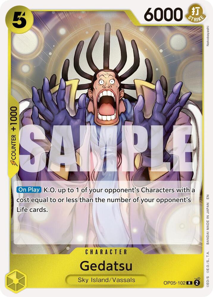 Gedatsu (Reprint), Premium Booster -The Best- Vol. 2 OP05-102