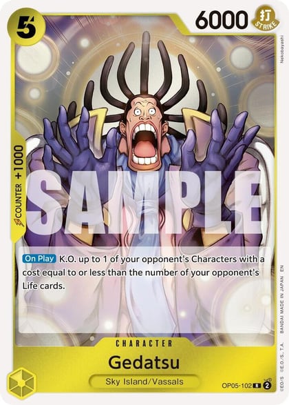 Gedatsu (Reprint), Premium Booster -The Best- Vol. 2 OP05-102