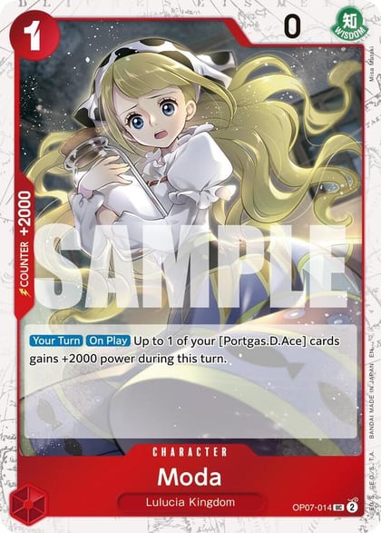 Moda (Pirate Foil), Premium Booster -The Best- Vol. 2 OP07-014