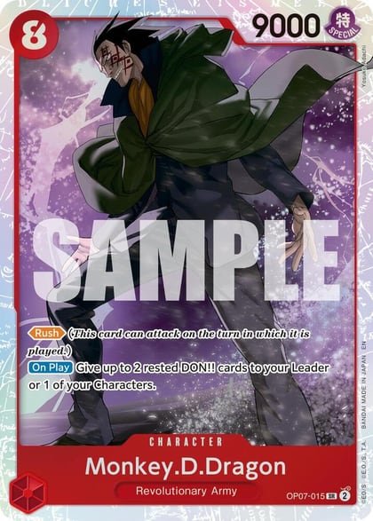 Monkey.D.Dragon (Reprint), Premium Booster -The Best- Vol. 2 OP07-015