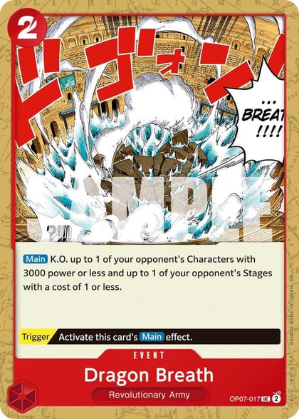 Dragon Breath (Reprint), Premium Booster -The Best- Vol. 2 OP07-017