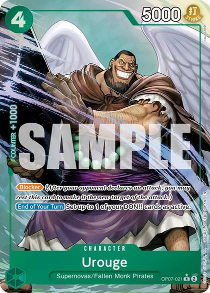 Urouge (Alternate Art), Premium Booster -The Best- Vol. 2 OP07-021