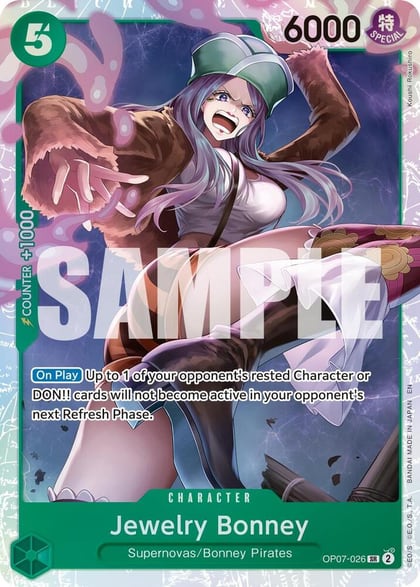 Jewelry Bonney - OP07-026 (Reprint), Premium Booster -The Best- Vol. 2 OP07-026