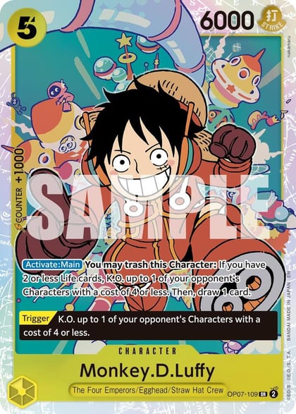 Monkey.D.Luffy - OP07-109 (Reprint), Premium Booster -The Best- Vol. 2 OP07-109