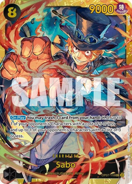 Sabo - OP07-118 (Reprint), Premium Booster -The Best- Vol. 2 OP07-118