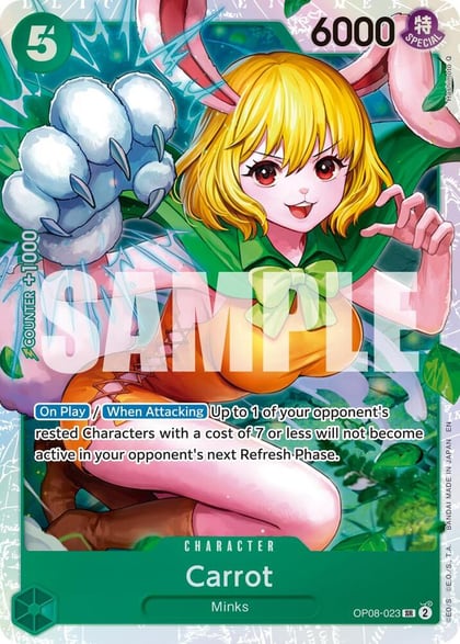 Carrot (Reprint), Premium Booster -The Best- Vol. 2 OP08-023