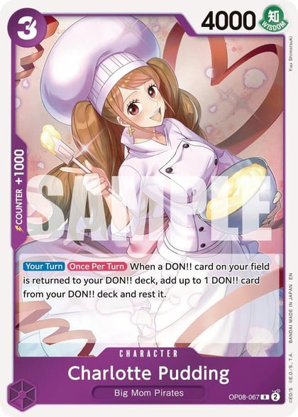 Charlotte Pudding - OP08-067 (Reprint), Premium Booster -The Best- Vol. 2 OP08-067