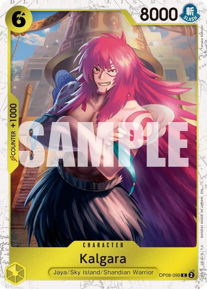 Kalgara (Pirate Foil), Premium Booster -The Best- Vol. 2 OP08-099