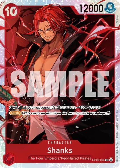 Shanks - OP09-004 (Reprint), Premium Booster -The Best- Vol. 2 OP09-004
