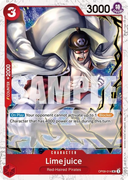 Limejuice (Pirate Foil), Premium Booster -The Best- Vol. 2 OP09-014