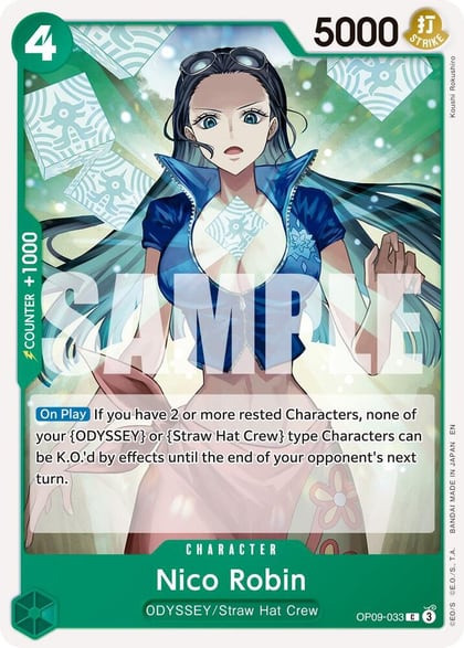 Nico Robin - OP09-033 (Reprint), Premium Booster -The Best- Vol. 2 OP09-033