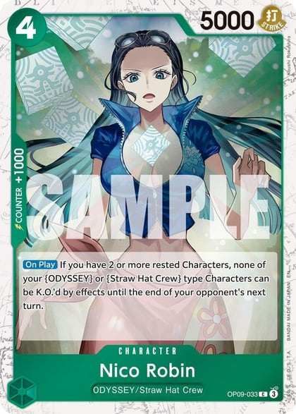 Nico Robin - OP09-033 (Pirate Foil), Premium Booster -The Best- Vol. 2 OP09-033