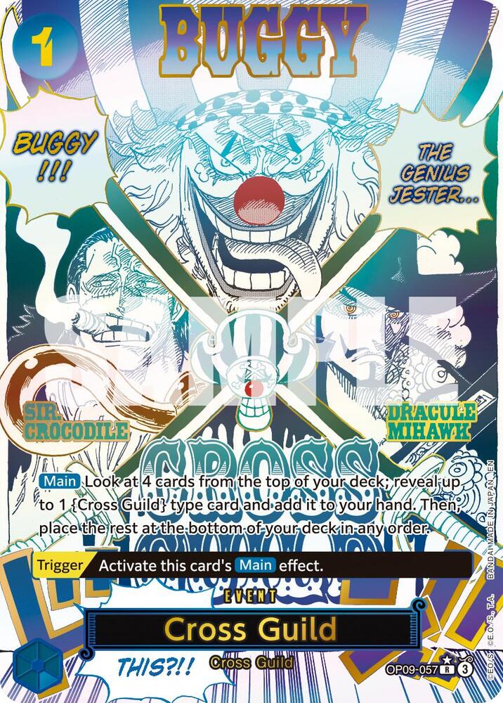 Cross Guild (Alternate Art), Premium Booster -The Best- Vol. 2 OP09-057