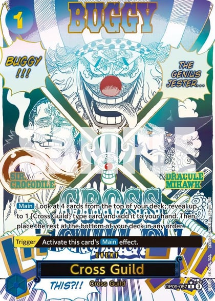 Cross Guild (Alternate Art), Premium Booster -The Best- Vol. 2 OP09-057