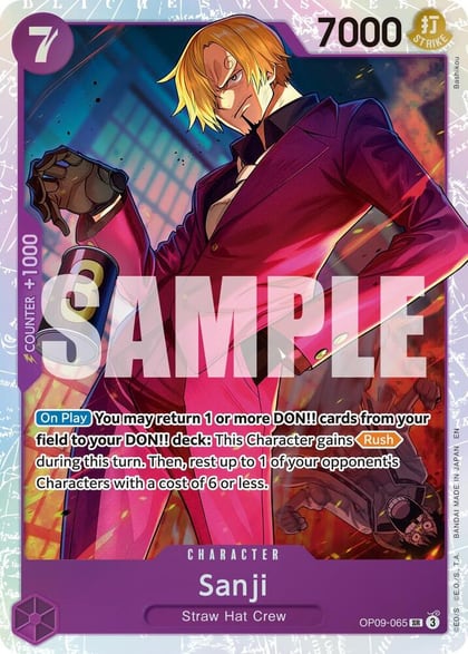 Sanji - OP09-065 (Reprint), Premium Booster -The Best- Vol. 2 OP09-065