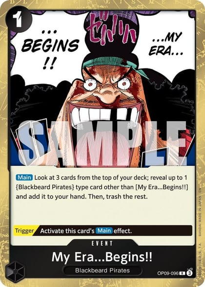 My Era...Begins!! (Reprint), Premium Booster -The Best- Vol. 2 OP09-096