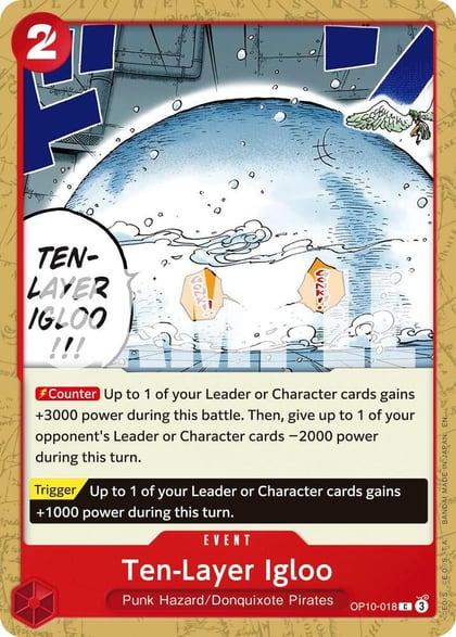 Ten-Layer Igloo (Reprint), Premium Booster -The Best- Vol. 2 OP10-018