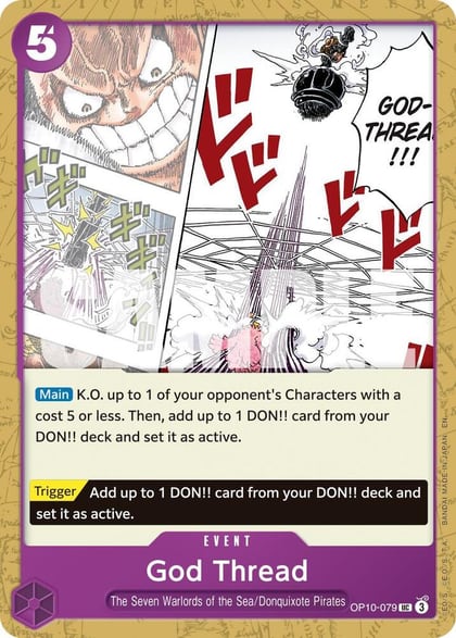 God Thread (Reprint), Premium Booster -The Best- Vol. 2 OP10-079