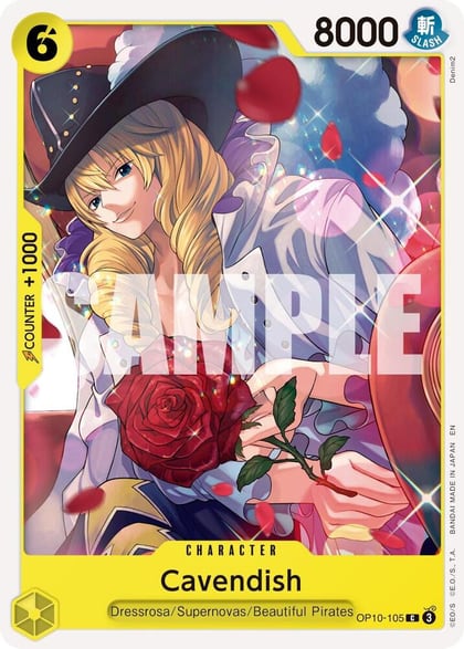 Cavendish - OP10-105 (Reprint), Premium Booster -The Best- Vol. 2 OP10-105