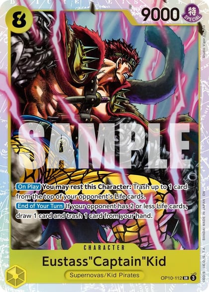 Eustass"Captain"Kid (Reprint), Premium Booster -The Best- Vol. 2 OP10-112