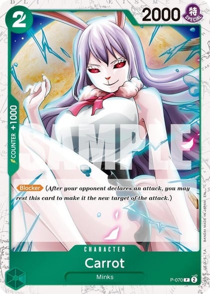 Carrot - P-070 (Pirate Foil), Premium Booster -The Best- Vol. 2 P-070