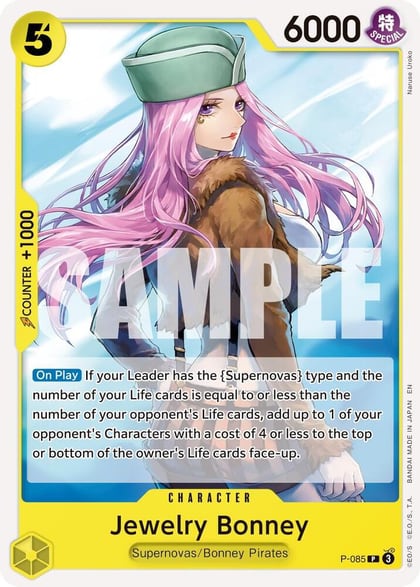 Jewelry Bonney - P-085 (Reprint), Premium Booster -The Best- Vol. 2 P-085