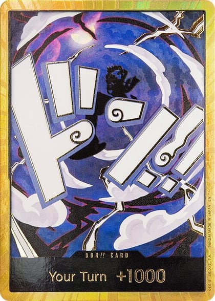 DON!! Card (GEAR5 Luffy) (Gold), Premium Booster -The Best- Vol. 2 #655118