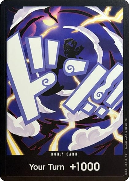 DON!! Card (GEAR5 Luffy), Premium Booster -The Best- Vol. 2 #655119